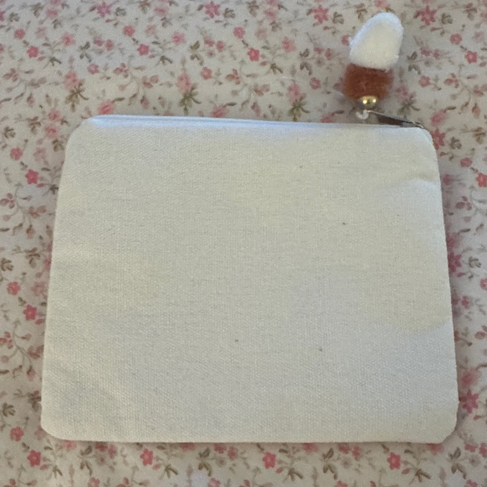 Beaded Ghost Pattern Pouch - image 2